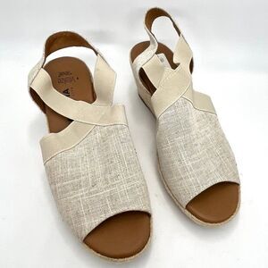 Sonoma Choraletan Light Brown Wedge Heel Shoes - Size 8.5